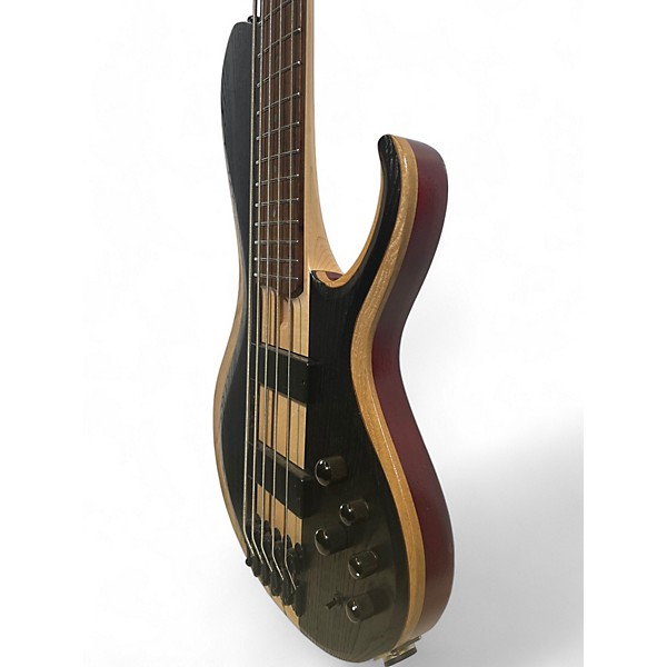 Used Ibanez btb865sc Black Electric Bass Guitar