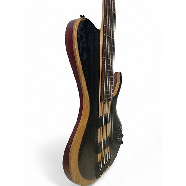 Used Ibanez btb865sc Black Electric Bass Guitar