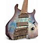 Used Legator Ghost Performance 8 Multi Scale Blue Solid Body Electric Guitar