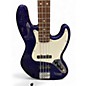 Used Fender Standard Jazz Bass Midnight Blue Electric Bass Guitar