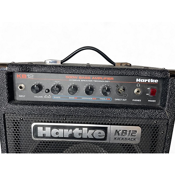 Used Hartke KB12 KICKBACK Bass Combo Amp