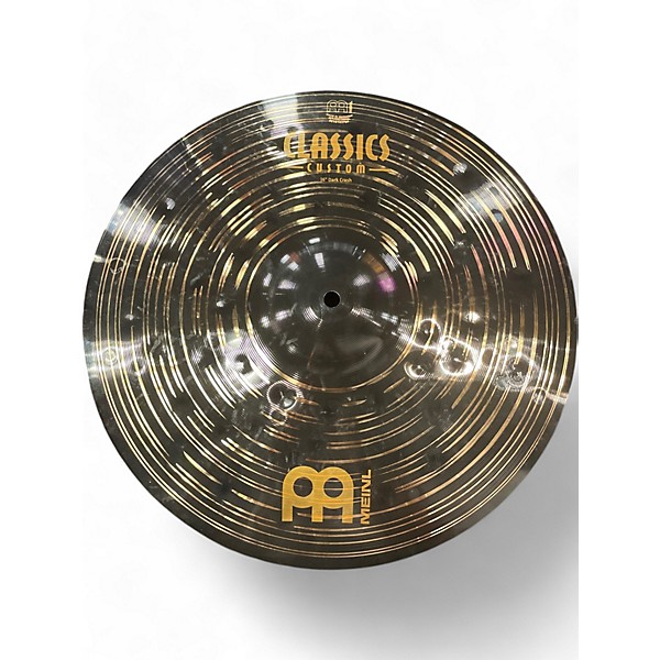 Used MEINL Used MEINL classics custom dark crash Cymbal