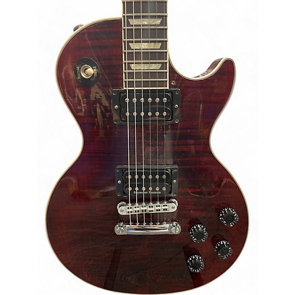 Used Gibson Used Gibson Les Paul Standard premium 120th anniversary Trans Red Solid Body Electric Guitar