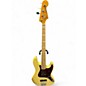 Used Fender Used Fender 1975 Reissue Jazz Bass Cream Electric Bass Guitar thumbnail