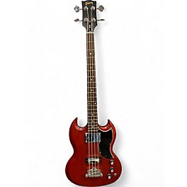 Used Gibson SG Bass Cherry Electric Bass Guitar