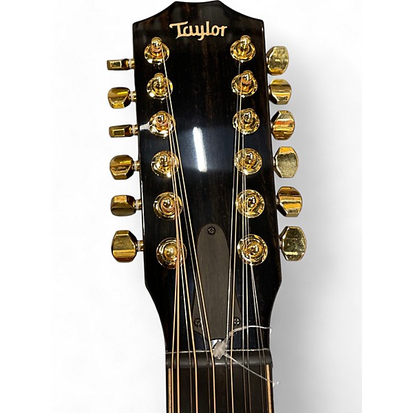 Used Taylor K62CE 2 Color Sunburst 12 String Acoustic Electric Guitar