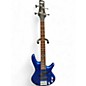 Used Ibanez Used Ibanez GSRM20 Mikro Short Scale Blue Electric Bass Guitar thumbnail