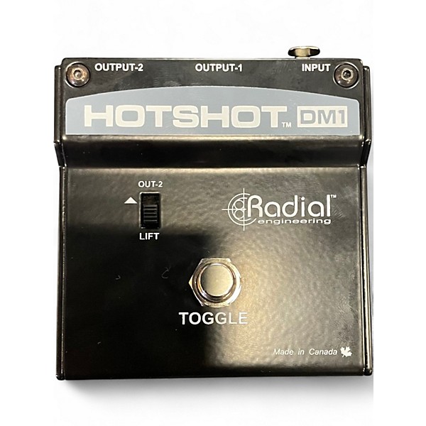 Used Radial Engineering Used Radial Engineering Hotshot DM1 On-Stage Mic Mute Footswitch