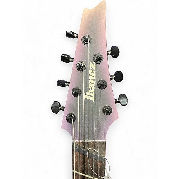 Used Jackson Soloist SLQ7 Alienburst Solid Body Electric Guitar