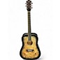 Used Washburn Used Washburn DFDBD-U Deep Forest Burl Black Fade Acoustic Guitar thumbnail