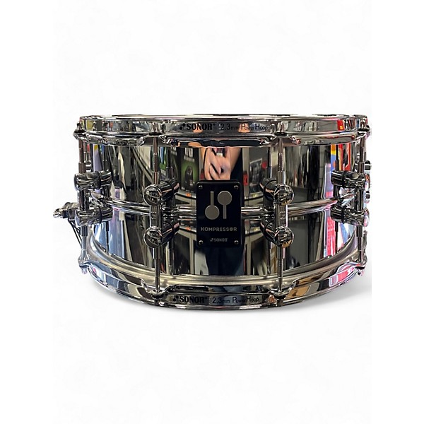 Used SONOR 14in KOMPRESSOR SNARE SILVER Drum,New Products : American Fashion Style Bags On Sale