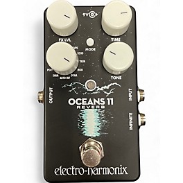 Used Electro-Harmonix Oceans 11  Reverb Effect Pedal