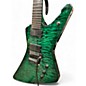 Used Agile GHOST 7 STRING Green Solid Body Electric Guitar