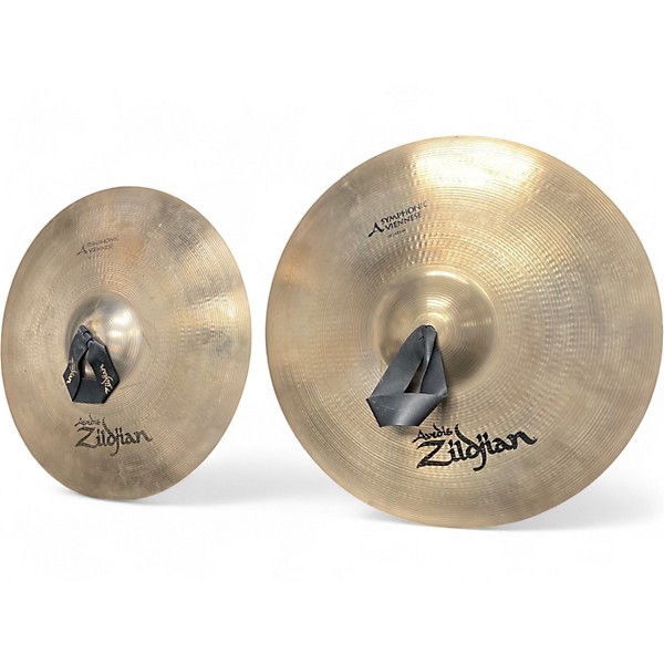 Used Zildjian Symphonic Viennese Orchestral Crash Pair 18" Cymbal