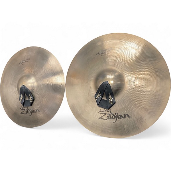 Used Zildjian Symphonic Viennese Orchestral Crash Pair 18" Cymbal