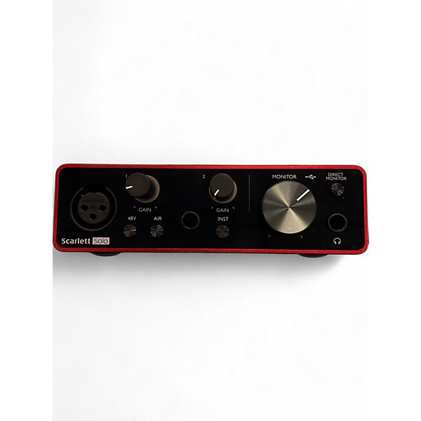 Used Focusrite Used Focusrite Scarlett Solo Gen 3 Audio Interface