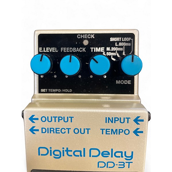 Used BOSS DD3T Effect Pedal