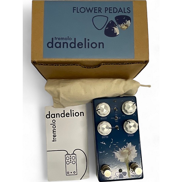 Used Flower Pedals Used Flower Pedals Dandelion Effect Pedal