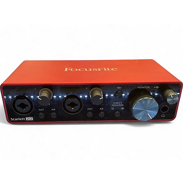 Used Focusrite Used Focusrite Scarlett 2i2 Gen 3 Audio Interface