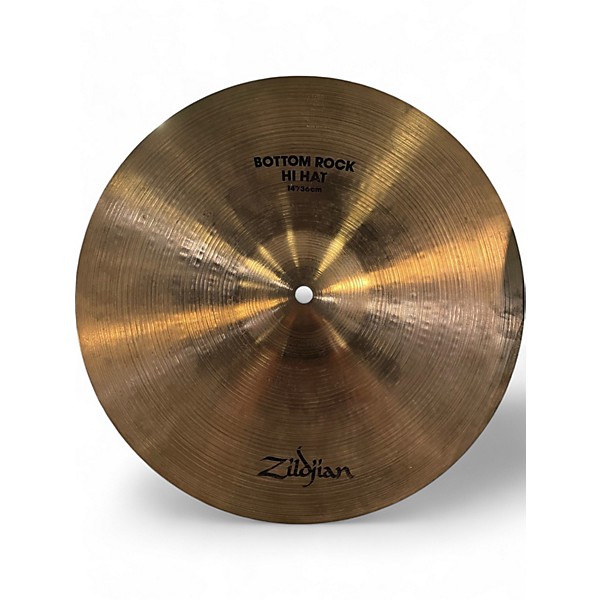 Used Zildjian Used Zildjian Rock Hi Hat Pair Cymbal