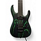 Used Jackson Used Jackson Jackson Pro Series Dinky DK Modern Ash FR7 Baked Green BLACK AND GREEN Solid Body Electric Guitar