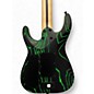 Used Jackson Used Jackson Jackson Pro Series Dinky DK Modern Ash FR7 Baked Green BLACK AND GREEN Solid Body Electric Guitar