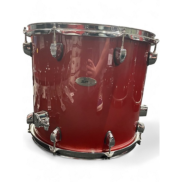 Used SPL 5 Piece Unity II Red Drum Kit