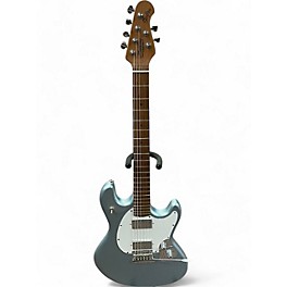 Used Sterling by Music Man Used Sterling by Music Man Stingray Daphne Blue Solid Body Electric Guitar