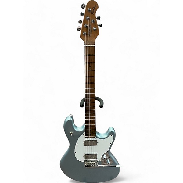 Used Sterling by Music Man Used Sterling by Music Man Stingray Daphne Blue Solid Body Electric Guitar