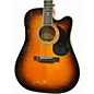 Used Zager Used Zager zad-50ce/vs Sunburst Acoustic Electric Guitar