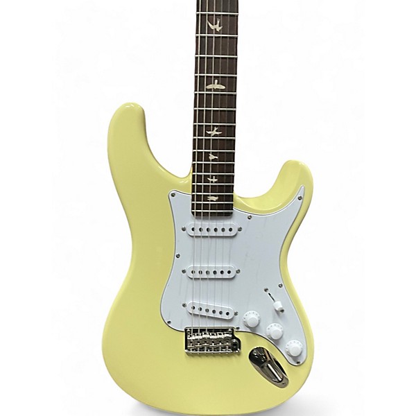 Used PRS SE Silver Sky MOON WHITE Solid Body Electric Guitar