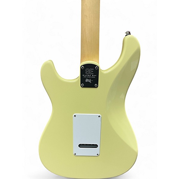 Used PRS SE Silver Sky MOON WHITE Solid Body Electric Guitar