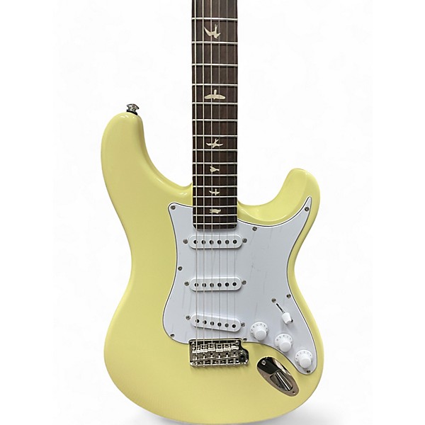 Used PRS SE Silver Sky MOON WHITE Solid Body Electric Guitar