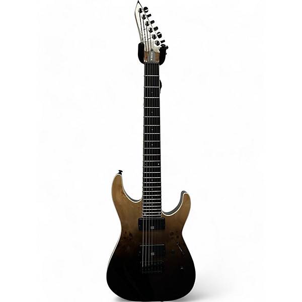 Used ESP LTD M-1007HT Black Fade Solid Body Electric Guitar