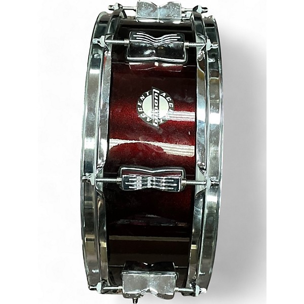 Used Ludwig Used Ludwig Accent snare Wine red  Drum