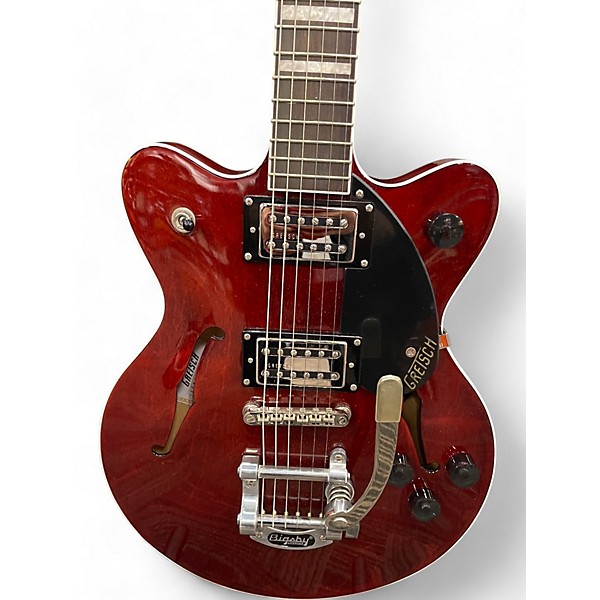 Used Gretsch Guitars Used Gretsch Guitars g2655T Streamliner Candy Apple Red Hollow Body Electric Guitar