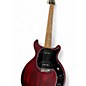 Used 2019 Gibson Les Paul Tribute Wine Red Solid Body Electric Guitar thumbnail