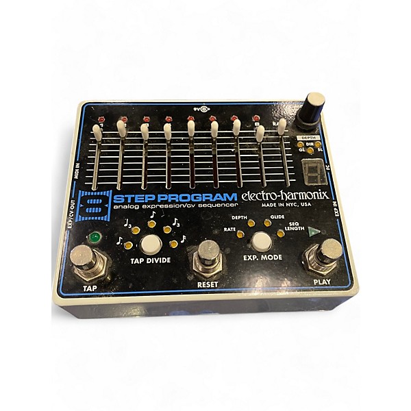 Used Electro-Harmonix 8 STEP PROGRAM ANALOG EXPRESSION/CV SEQUENCER Pedal