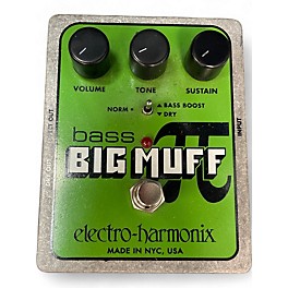 Used Electro-Harmonix Used Electro-Harmonix Big Muff Bass Distortion Bass Effect Pedal