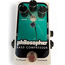 Used Pigtronix Used Pigtronix Philosopher Bass Compressor Bass Effect Pedal