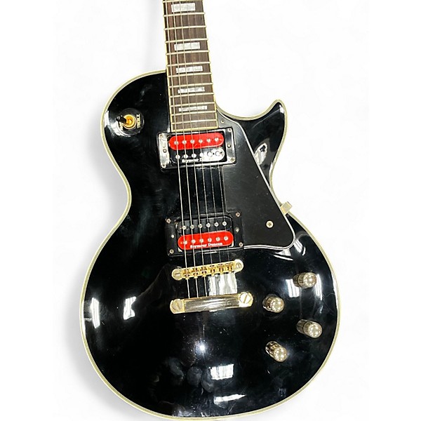 Used Epiphone Used Epiphone Les Paul Custom Inspired by Gibson Black Solid Body Electric Guitar