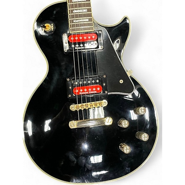 Used Epiphone Used Epiphone Les Paul Custom Inspired by Gibson Black Solid Body Electric Guitar