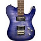 Used G&L Tribute ASAT Deluxe bright blue burst Solid Body Electric Guitar