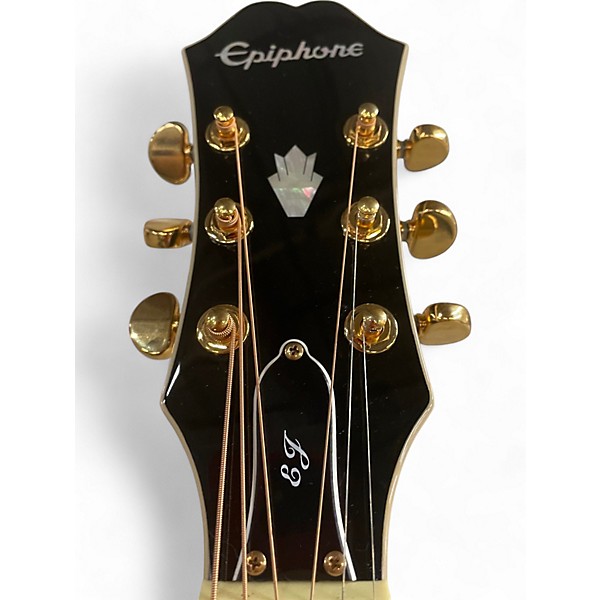 Used Epiphone Used Epiphone EJ2000SCE Natural Acoustic Electric Guitar