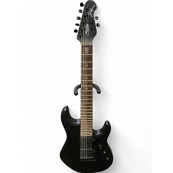 Used Sterling by Music Man JP70 John Petrucci Signature matte black Solid Body Electric Guitar