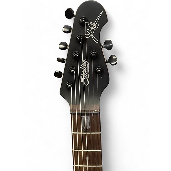 Used Sterling by Music Man JP70 John Petrucci Signature matte black Solid Body Electric Guitar
