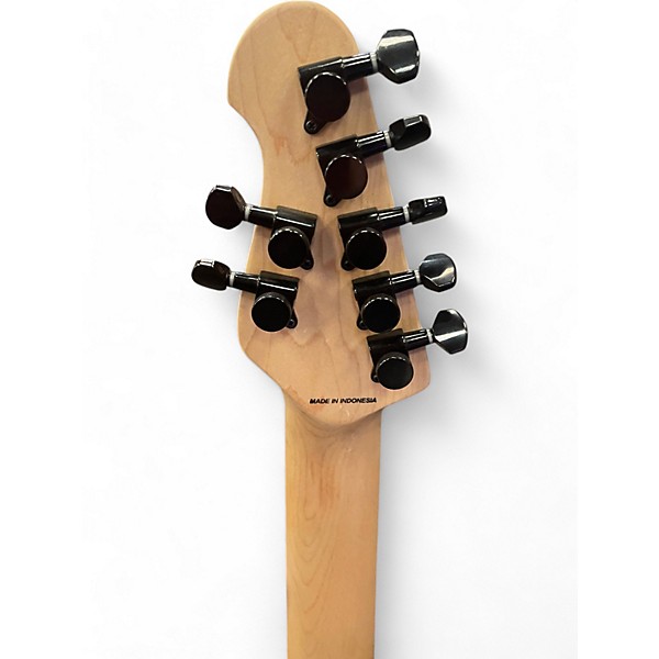 Used Sterling by Music Man JP70 John Petrucci Signature matte black Solid Body Electric Guitar