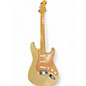 Used 2010 Fender  American Deluxe Stratocaster Honey Blonde Solid Body Electric Guitar thumbnail