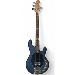 Used Sterling by Music Man Used Sterling by Music Man Ray4 Blue Electric Bass Guitar