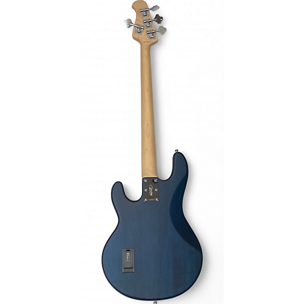 Used Sterling by Music Man Used Sterling by Music Man Ray4 Blue Electric Bass Guitar